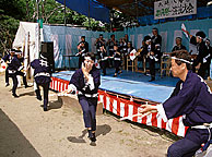 【写真】八幡井組雀踊り保存会